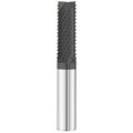 Fullerton Tool 2-Flute - 28° Helix - 5600 MATRX Burr Routers, FC1, RH Spiral, Style C - End Mill Type End Cu, 3/8 25266